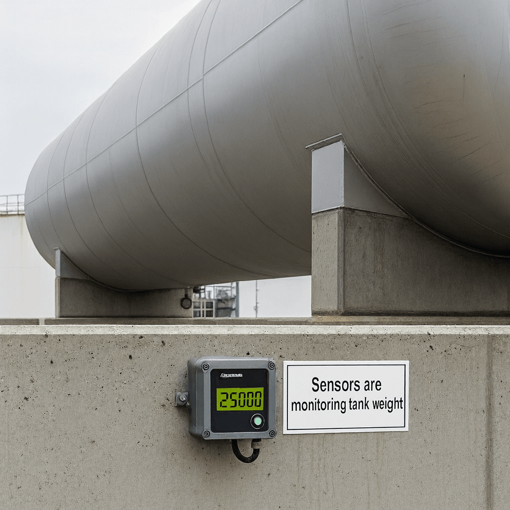 Auto Guaging Monitoring System For Lpg Storage Tank (Complete)